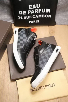 LV High-Top Fashion Men Shoes--082